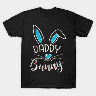 Daddy Bunny T-Shirt Cute Matching Family Easter T-Shirt